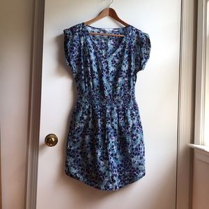 BCBG Mini Dress Lined 100% Cotton w/ Pockets sz S